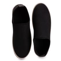 Tênis Feminino Slip On Casual Leve e Confortável em Tecido Calce Fácil