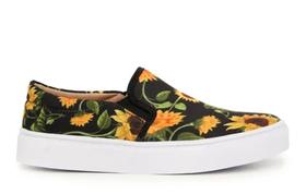 Tenis Feminino Slip On Confortavel Amarelo Tenis Feminino Slip On Confortavel Amarelo