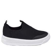 Tênis Feminino Slip-on da Pampili 738.010.000 Preto/Branco