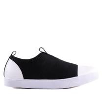 Tênis Feminino Slip On Dumond 4118764 Preto/Branco