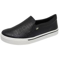 Tênis Feminino Slip On Flexivel Acolchoado Via Marte