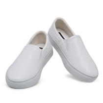 Tênis Feminino Slip On Leve Confortável Caminhada Academia