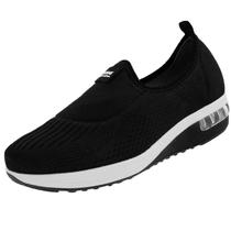 Tênis Feminino Slip On Modare Elástico Sem Cadarço Com Gel Tech Ultra confortável