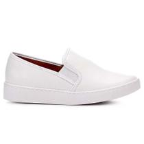 Tênis Feminino Slip On Pelica Branco Vizzano 1214.200