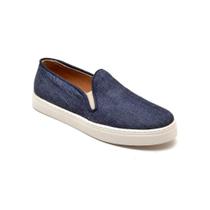 Tenis feminino slip on plataforma sapatenis de couro casual confortavel 33 ao 40