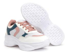 Tenis Feminino Sneaker Plataforma Chunky Blogueiras Zion