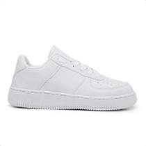 Tênis Feminino Sneakers Flatform Cadarço Dia a Dia Casual