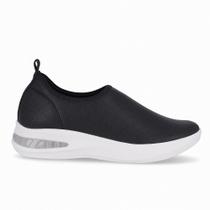 Tênis Feminino Softstep Piccadilly 940001 - Preto/Branco
