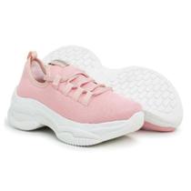 Tênis feminino sola alta casual e leve para o seu dia a dia Tênis feminino sola alta casual e leve para o seu dia a dia
