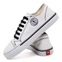 Tênis Feminino Star Casual Basico de Amarrar Cano Baixo All Confortavel