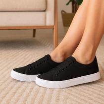 Tenis Feminino Star Casual Sapatenis Leve Confortável Tenis Feminino Star Casual Sapatenis Leve Confortável