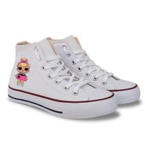 Tênis Feminino Star Classic Boneca LOL Escolar Casual Botinha Mãe e Flha