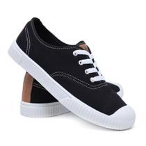 Tenis Feminino Star Super leve Casual Carmina Morana Preto