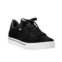 Tenis Feminino Street Nobuck Preto Via Marte 016-008-01