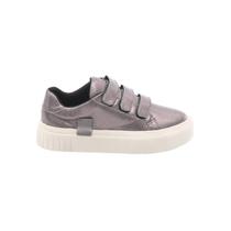 TENIS FEMININO tiras autocolantes SUED BRILHO CRISTAL BRAVA