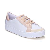 Tênis Feminino Tons Neutros Casual Retro Clássico Macio
