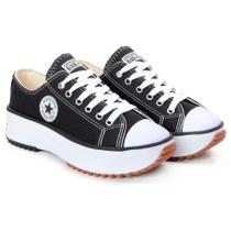 Tenis feminino tratorado star chuck taylor black star