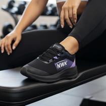 Tênis Feminino Treino Corrida Academia Gym Olimp Conforto Lilás Roxo