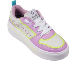 Tênis Feminino Tweenie Crush Corações Diversos Braile 547042