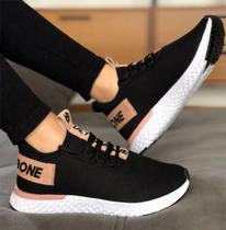 Tênis Feminino Ultra Bone Academia Caminhada Exercicios Super Macio Prime