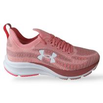 Tenis Feminino Under Armour Charged Slight Pink de Corrida