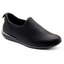 Tênis Feminino Usaflex Slip-on Conforto Lycra Shine Af0607