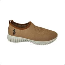 Tênis Feminino Usaflex Slip-On Conforto Tricot AE2208 facil calce para caminhadas Tênis Feminino Usaflex Slip-On Conforto Tricot AE2208 facil calce para caminhadas