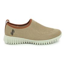 Tênis Feminino Usaflex Tricot Slip on Conforto
