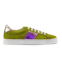 Tênis Feminino Verde Pistache e Fruta-cor Rio Cumplice Tênis Feminino Verde Pistache e Fruta-cor Rio Cumplice