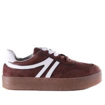 Tênis Feminino Via Marte 216-001 Dark Brown