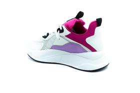 Tênis Feminino Via Marte 22-2708 - Branco/roxo/rosa