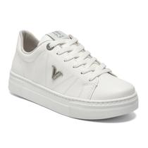 Tênis Feminino Via Marte Casual Conforto Original 138-021 Cor:BrancoTamanho:39Gênero:Feminino Tênis Feminino Via Marte Casual Conforto Original 138-021 Cor:BrancoTamanho:39Gênero:Feminino