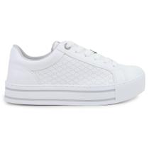 Tênis Feminino Via Marte Casual Plataforma Branco - 010013