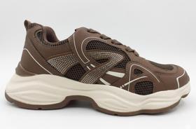 Tenis Feminino Via Marte Chuncky Esportivo Casual Original Cor:Cinnamontamanho:40