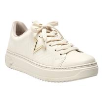 Tênis Feminino Via Marte Flatform Conforto Casual 055-003 Bege