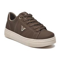 Tênis Feminino Via Marte Flatform Plataforma Conforto 138-021 Marrom Tênis Feminino Via Marte Flatform Plataforma Conforto 138-021 Marrom