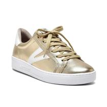 Tênis feminino via marte metalizado 23-6202-01 Tênis feminino via marte metalizado 23-6202-01