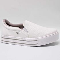 Tênis Feminino Via Marte Slip On Casual Confy Estilo 027-027