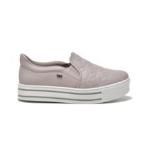 Tênis Feminino Via Marte Slip On Plataforma - Glacê Tênis Feminino Via Marte Slip On Plataforma - Glacê