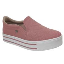 Tênis Feminino Via Marte Slip On Plataforma Napa 010-009