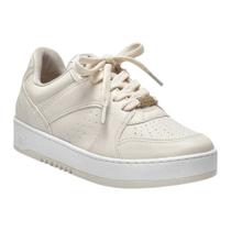 Tênis Feminino Via Marte Sneaker Plataforma Bege 36