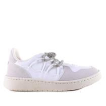 Tênis Feminino Zariff Casual 1548 Champagne Branco