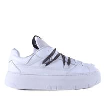 Tênis Feminino Zariff Plataforma Shoelace Triple Branco