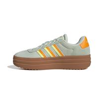 Tênis femininos adidas VL Court Bold, linho, verde/laranja redondo/amarelo Tênis femininos adidas VL Court Bold, linho, verde/laranja redondo/amarelo
