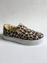 Tenis femininos casual animal print Onça slipon tam especial Tenis femininos casual animal print Onça slipon tam especial