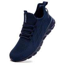 Tênis femininos EGMPDA Slip On, leves, azuis escuros, 8,5 EUA