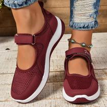 Tênis Femininos Leves E Respiráveis Para O Verão, Slip On, Calçados Casuais Para Caminhada, Sapatos Tênis Femininos Leves E Respiráveis Para O Verão, Slip On, Calçados Casuais Para Caminhada, Sapatos