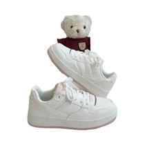 Tênis Femininos Para Tênis 2024, Moda Confortável, Estilo Casual Acadêmico, Sapatos Brancos Para Tênis Femininos Para Tênis 2024, Moda Confortável, Estilo Casual Acadêmico, Sapatos Brancos Para