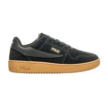 Tênis Fila ACD Classic SE Casual Preto e Dourado - Masculino