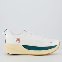 Tenis Fila Aero Skyfoam Branco e Verde Tenis Fila Aero Skyfoam Branco e Verde
